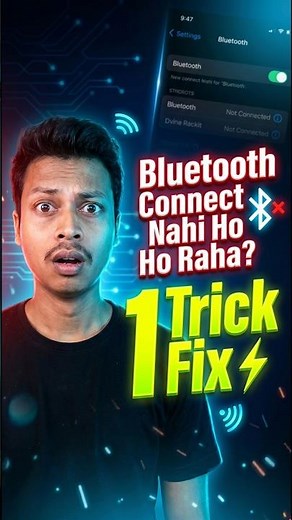👉 Bluetooth Not Connecting? Fix in 10 Seconds! 😱