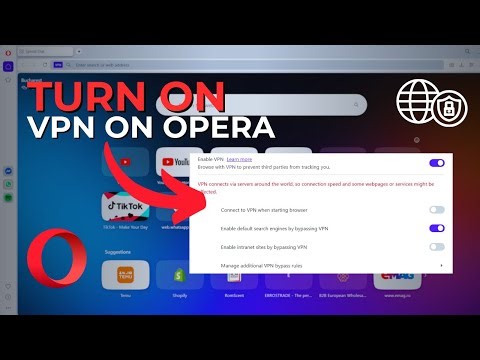 How to Turn On VPN in Opera Browser
