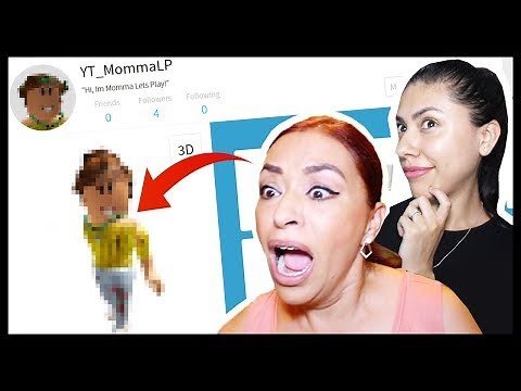 MAKING MY MOM A ROBLOX ACCOUNT!