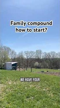 How to start your own family compound