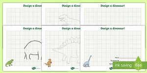 Dinosaur Design Sheet