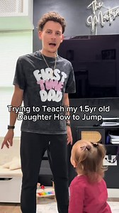 1.6K views · 33 reactions | It only took her a year and a half to learn how to jump #firsttimedad #toddler | First Time Dad | Facebook