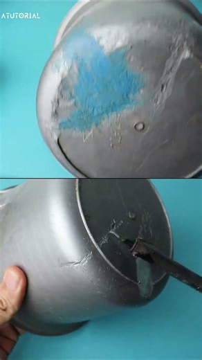 Jangan dibuang dulu... ini #idekreatif timba bocor #diy #gudangtutorial