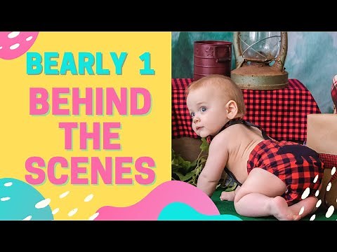 Cake Smash Photoshoot Setup Behind The Scenes Tutorial / Learn to Build A Set For Smash Cake Photos