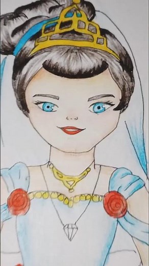 I Tried The Cute Doll Drawing Tutorial