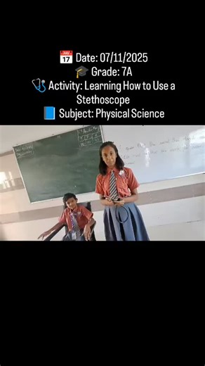 On 7th November 2025, our curious Grade 7A students at KB School...