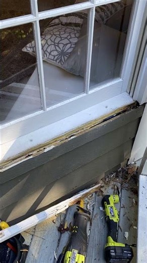 Windowsill Nose Replacement - Quick and Easy #diy #handyman