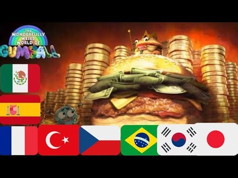 TWWWOG - Burger Song/People Are Dumb (One-Line Multilanguage)