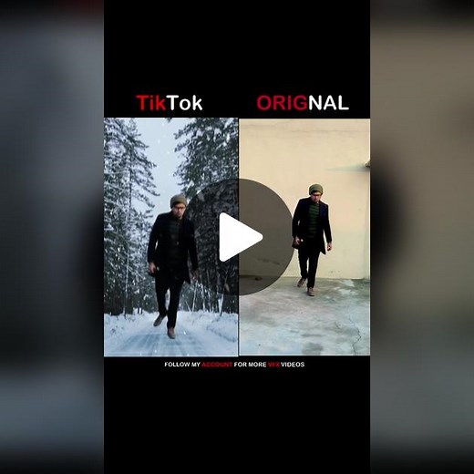 Snow Falling Background Change Trend VFX Tutorial