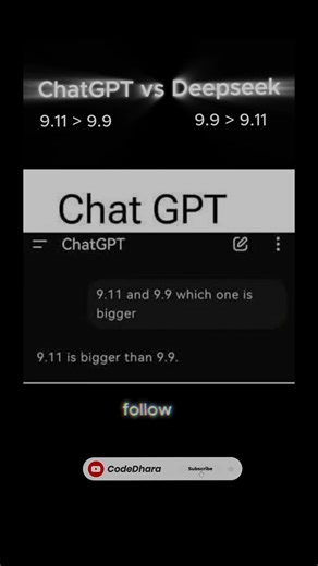 ChatGPT vs Deepseek real response research #shorts #youtubeshorts #viral