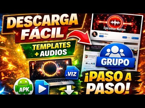 Cómo DESCARGAR Templates de Avee Player FÁCIL y SIN ERRORES 🔥
