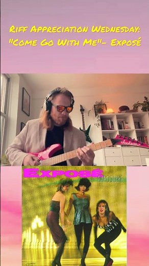 RIFF APPRECIATION WEDNESDAY #13: "Come Go With Me"- Exposé #music #80s #pop #dance #funk #guitar
