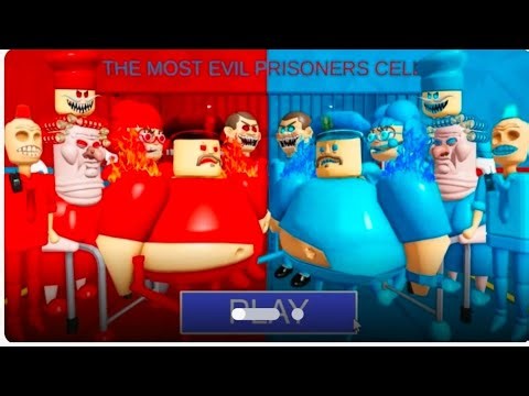 Fire vs Water Prison Run Obby! Roblox Escape Challenge 🔥💧