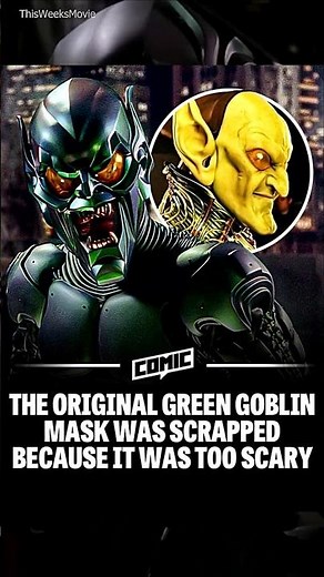 The TERRIFYING Original Green Goblin Mask That Was Too Scary for Spider-Man (2002) #spiderman #mcu