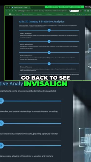 AI Revolutionizes Dentistry: See How Invisalign Gets Smarter #shorts