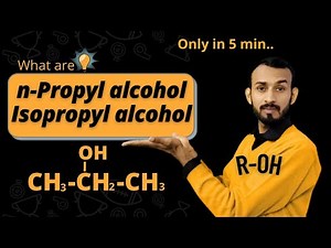 Trick for n propyl alcohol and isopropyl alcohol | n propyl alcohol and isopropyl alcohol