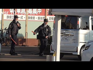 電柱から密かに見てる警察官に捕まる車両！！【警察官による右折禁止取り締まり】他、右折禁止取り締まり3選！