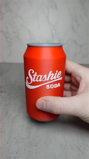 3D Printed Soda Stash Container!