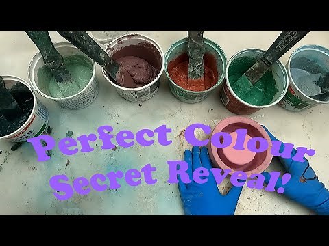 Learn the secret of vibrant colours in concrete!