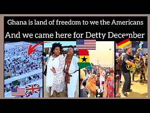 This December African Americans are turning Ghana upside down with event and parties