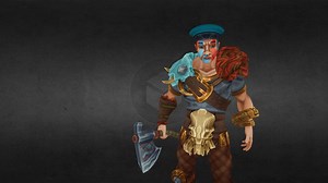 Bryce the Barbarian - 3D model by Aaron Lutes (@alutes01)