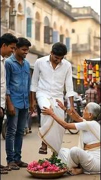 Loyal Street Dog & Old Lady 🌸🐕 Heart Touching Story 💔 A Dog Teaches Humanity 🐕