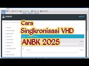 How to Synchronize VHD ANBK in 2025