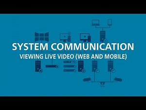 Viewing Live Video (Web and Mobile)
