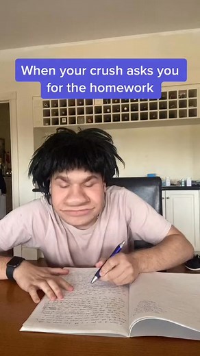 5.4K views · 205 reactions | WHAT WOULD YOU DO  #fyp #foryou #crush #school #homework #695 | Lucas Ivkovic | Facebook