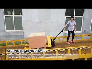[STAXX] Pallet Truck Climbing Power Testing | Electric Pallet Truck and Hand Pallet Truck Supplier