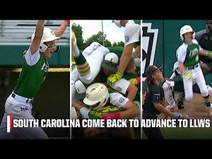 COMEBACK FOR THE AGES 🤯 South Carolina WALKS IT OFF to advance to LLWS 🔥 | Little League on ESPN