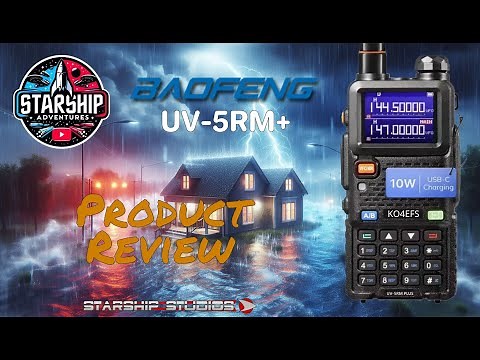 🔴Baofeng UV-5RM Full Review – 10W Power, USB-C, and Big Upgrades Over the UV-5R!