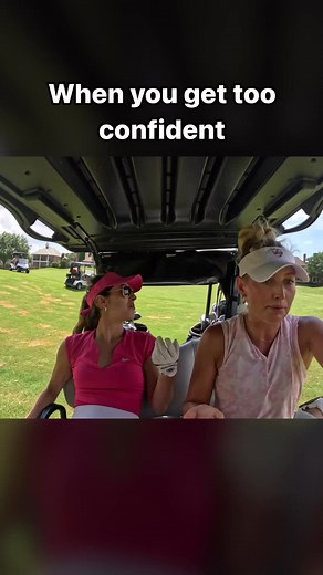 Over confidence 😂⛳️ #golf #ggg #golfgirls #foryou #fyp