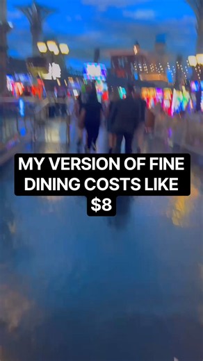 MY KIND OF FINE DINING IN VEGAS #lasvegas #casino #vegas