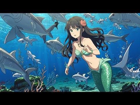 A Beutiful Marmaid Transformation - A TG/TF Story (English)
