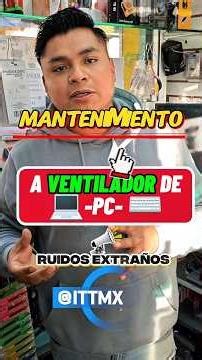 CPU 🖥️TIENE RUIDO ❌EN VENTILADOR ➡️*SOLUCIONADO* ☑️ #parati #informatica #fyp #tips #soluciones