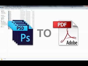 #psdtopdf #psdtopdfconvertion Multiple PSD files to PDF/Adobe Photoshop CS6