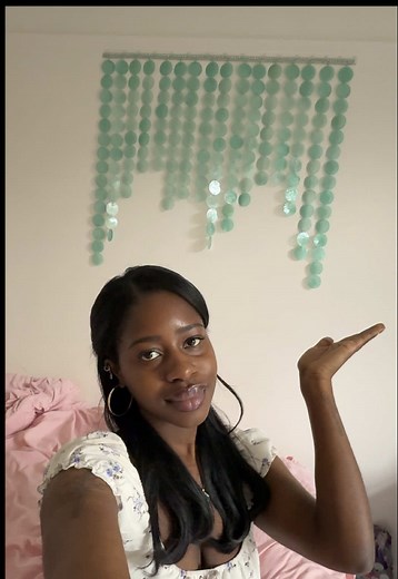 DIY Capiz Shell Wall Decor