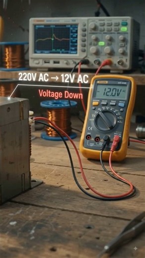 ⚡ Step Down Transformer Explained! ⚡