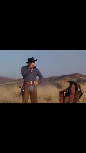 "Man Without a Star" 1955. Kirk Douglas shows off his fancy gun twirli...