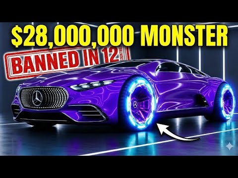 This $28 Million Mercedes is ILLEGAL in 12 Countries! 🚫😱
