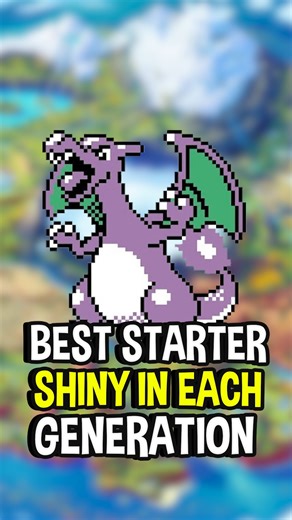 Dylan | Poijz on Instagram: "Best Shiny Starter Pokémon From Every Region! - - - #shinyhunting #shinyhunt #shinyhunter #poijz #pokemonswordshield #pokefan #pokemonfan #pokemonshiny #shinypokemon #pokemons #pokemonmemes #nintendo #pokemongo #pokemon #shinypokemon #pokemonlegendsarceus #pikachu #pokemontcg #pokemoncollector #pokemoncards #pokemoncommunity #Pokemonscarlet #pokemonviolet #pokemonscarletandviolet"