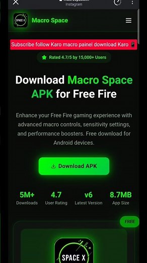 macro space painel pro 📱💀 HOW TO MACRO SPACE PAINEL 🎬 FREE FIRE MAX #shortsfeed