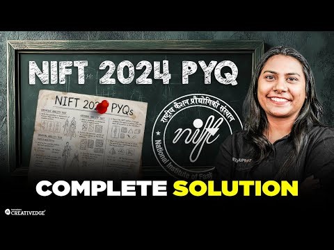 NIFT 2024 PYQ 🔥 Unconventional Uses | Complete Solution Explained | NIFT 2026 | Creative Edge