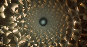 Under high magnification the nuclear matrix is seen as a delicate framework vital to the overall function and integrity of the cell nucleus 4k animation