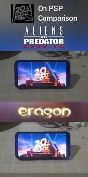 Aliens VS. Predator: Requiem & Eragon | PSP games comparison #viral #shorts #shortsfeed