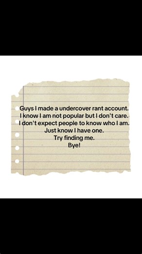 Undercover account! #ranter #soimeranter #asmr #undercoverranter