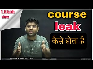 Telegram कोर्स लीक पर क्या कहा अभिनय सर ने || By Abhinay Sir ||