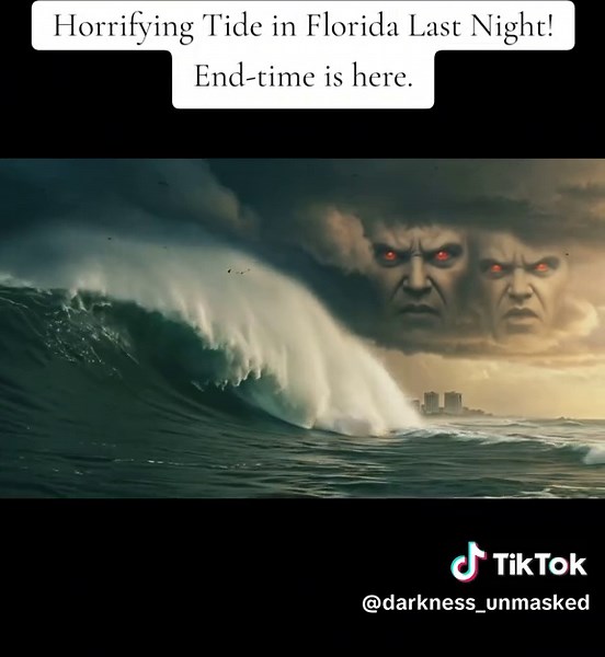 #OceanTide #FloridaFlood #NatureHorror #SkyscraperWave #CinematicExperience #scary #horrortok #TrueHorror #ScaryStories