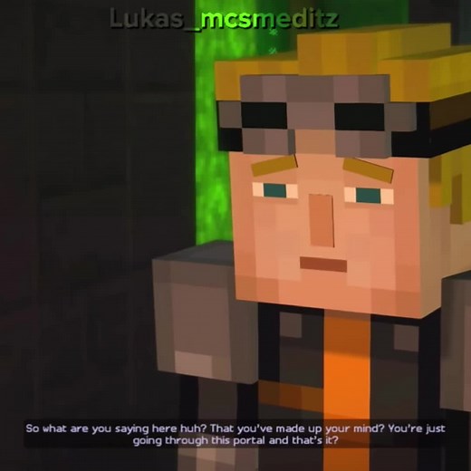 Petra Scene Critique in Minecraft Story Mode